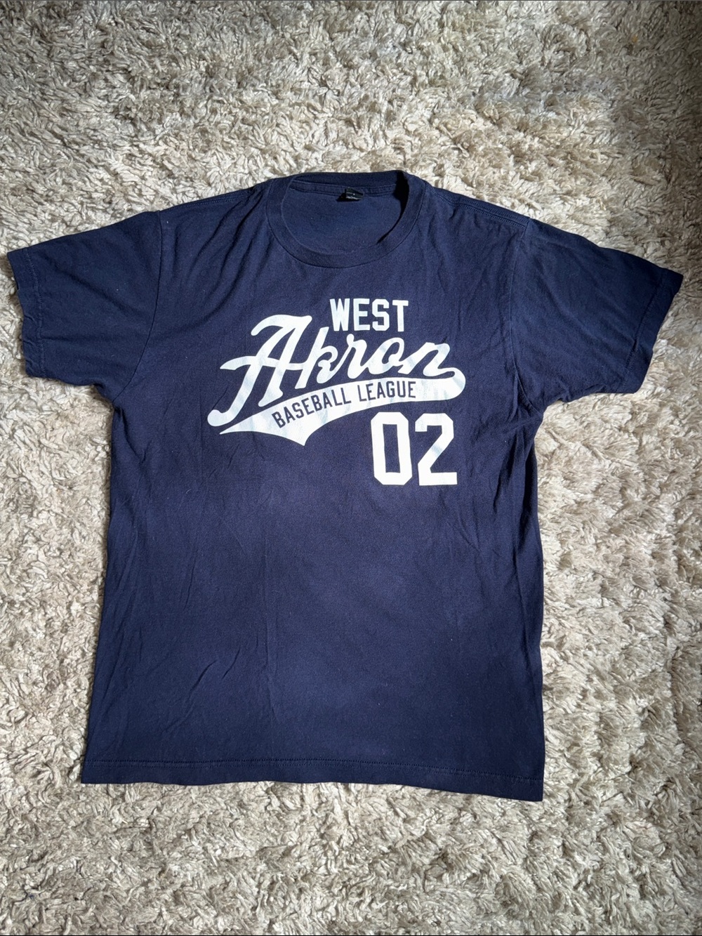 2014 The Black Keys West Akron Baseball League Jersey Tee M